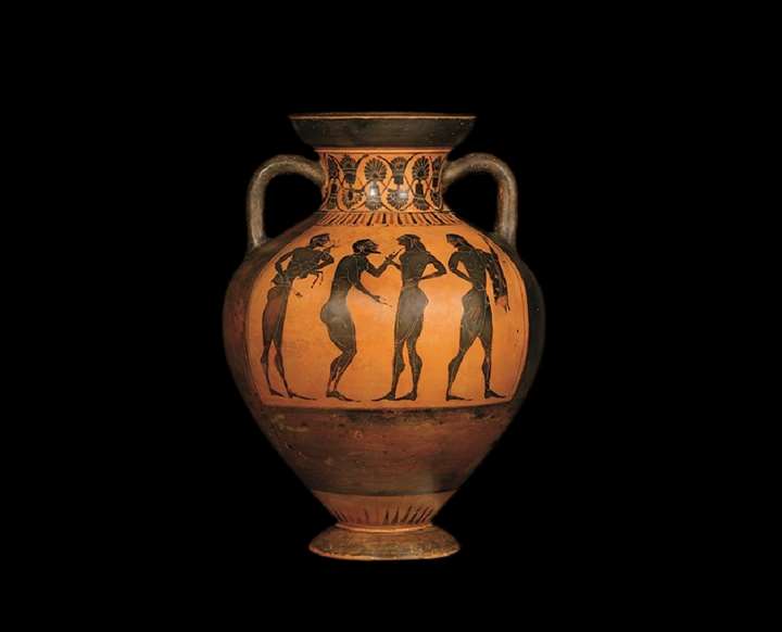 A  Black Figure Amphora